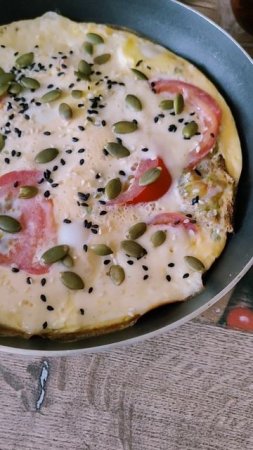Вкусного утра!!! #завтрак #омлет #доброеутро