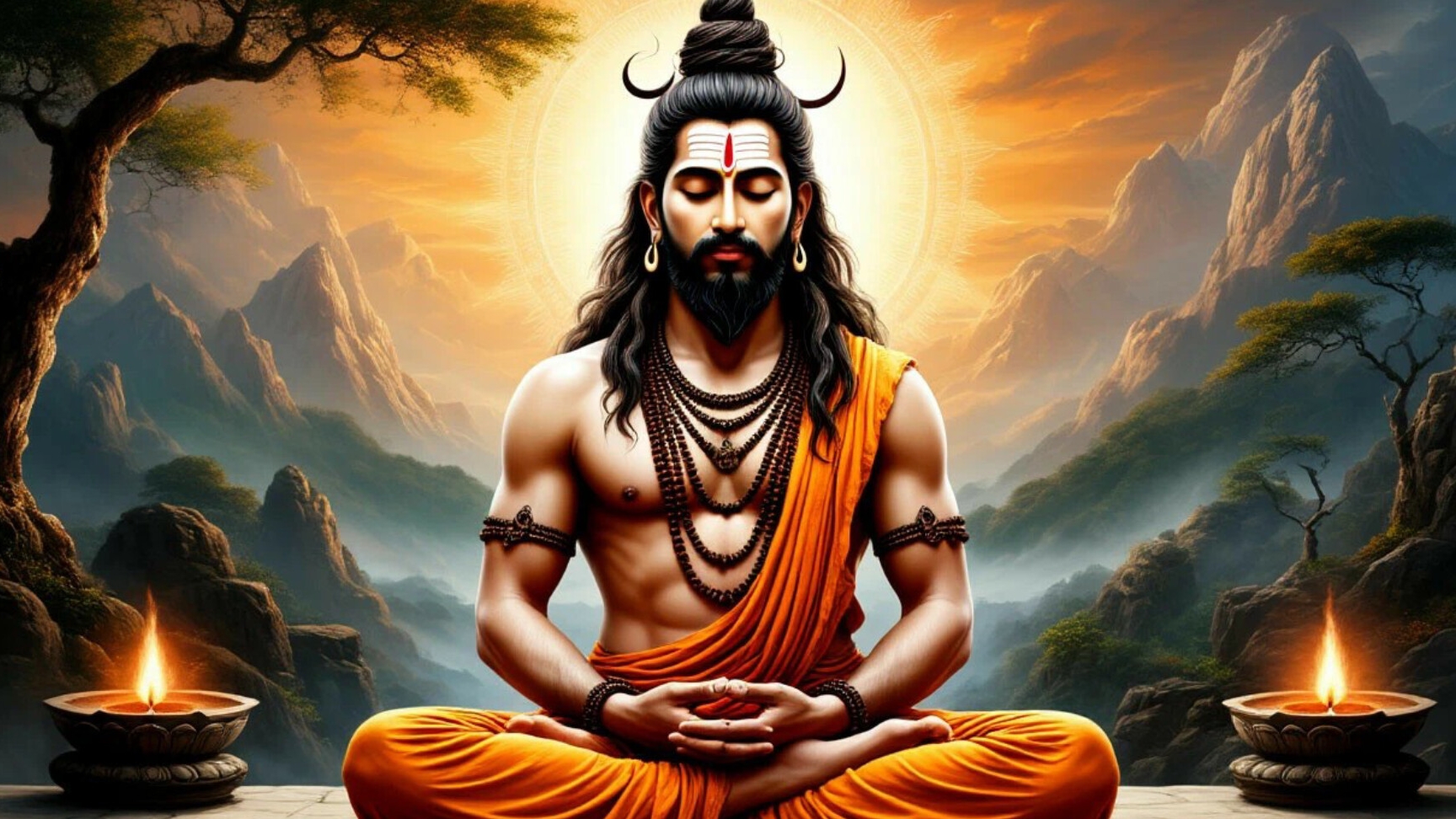 Месяц Шравана. Почитаем Великого Шива. Мантра побеждающая смерть. смотреть онлайн