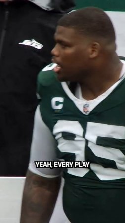 Quinnen Williams stays getting double teamed. ("It's ok though")