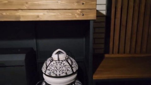 Беседка с мангальным комплексом и мебелью, мангальная зона от компании Bbq-zone69.ru