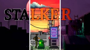 «Сталкер на крыше» Три варианта Интро I B&W+NPR+PBR I