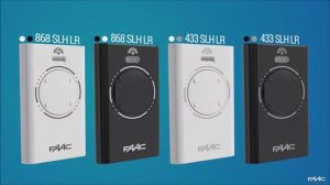 Брелоки передатчики FAAC SLH LR
