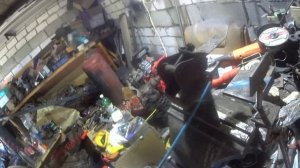 Приварил кронштейны, поставил бак и все в +38.