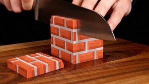 АСМР МАЙНКРАФТ, КОТОРОГО ТЫ НЕ СЛЫШАЛ! 🔪🧱 Удовольствие от нарезки блоков с ИИ. ASMR Minecraft