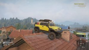 SnowRunner Toyota FJ Cruiser Yeti полный обзор краш и тест драйв легендарного внедорожника