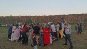 Купальский обряд Березка на фестивале Планета Любви