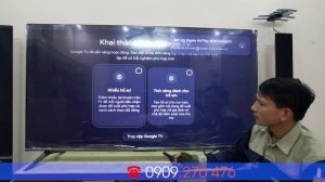 💥 Lắp tivi xiaomi S mini LED 65 inches phiên bản quốc tế cho khách hàng tại cống chợ đôi