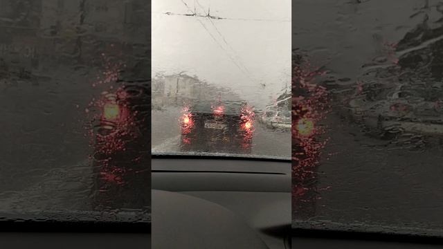 Сильный дождь #NotShorts