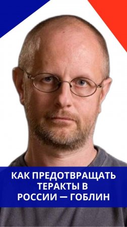 Как бороться с террористами в России: Goblin Пучков о полиции и не только