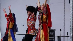 Ансамбль песни и танца  Дагестан на Троицкой площади.КУРГАН 12.07.2025