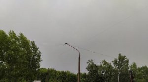 Синоптики снова наврали. Сухая гроза в Кемерово.