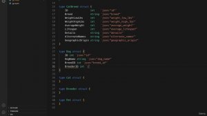 23 - Setting up some types