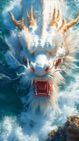 Дракон созданный Ии #dragon