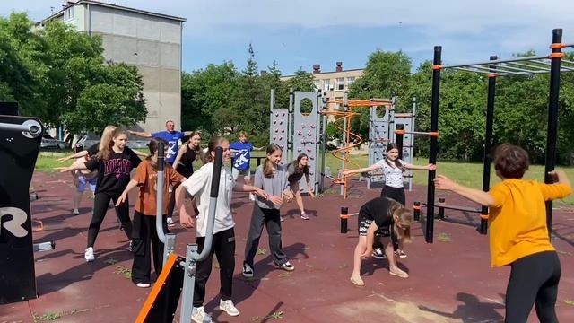 Занятия в плане проекта "Здоровое будущее" в Днепрорудном. смотреть онлайн