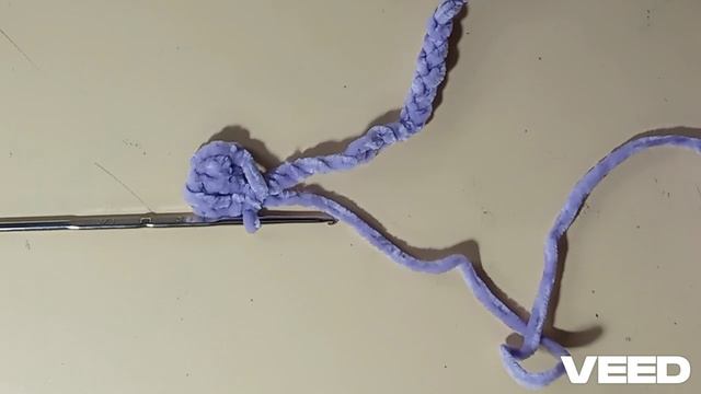 вязание из пряжи, красивый цветок, понятно, легко.