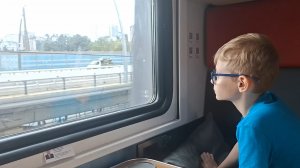 Моё маленькое путешествие на поезде к бабушке.
