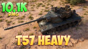 T57 Heavy • Мускулистый! - 4 Фрагов 10.1K Урона • Мир Танков