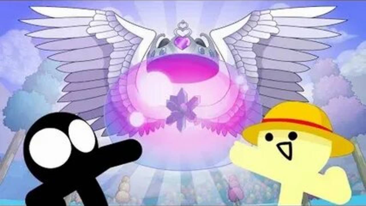 Stickmen vs Queen Slime - Terraria (Animation) смотреть онлайн