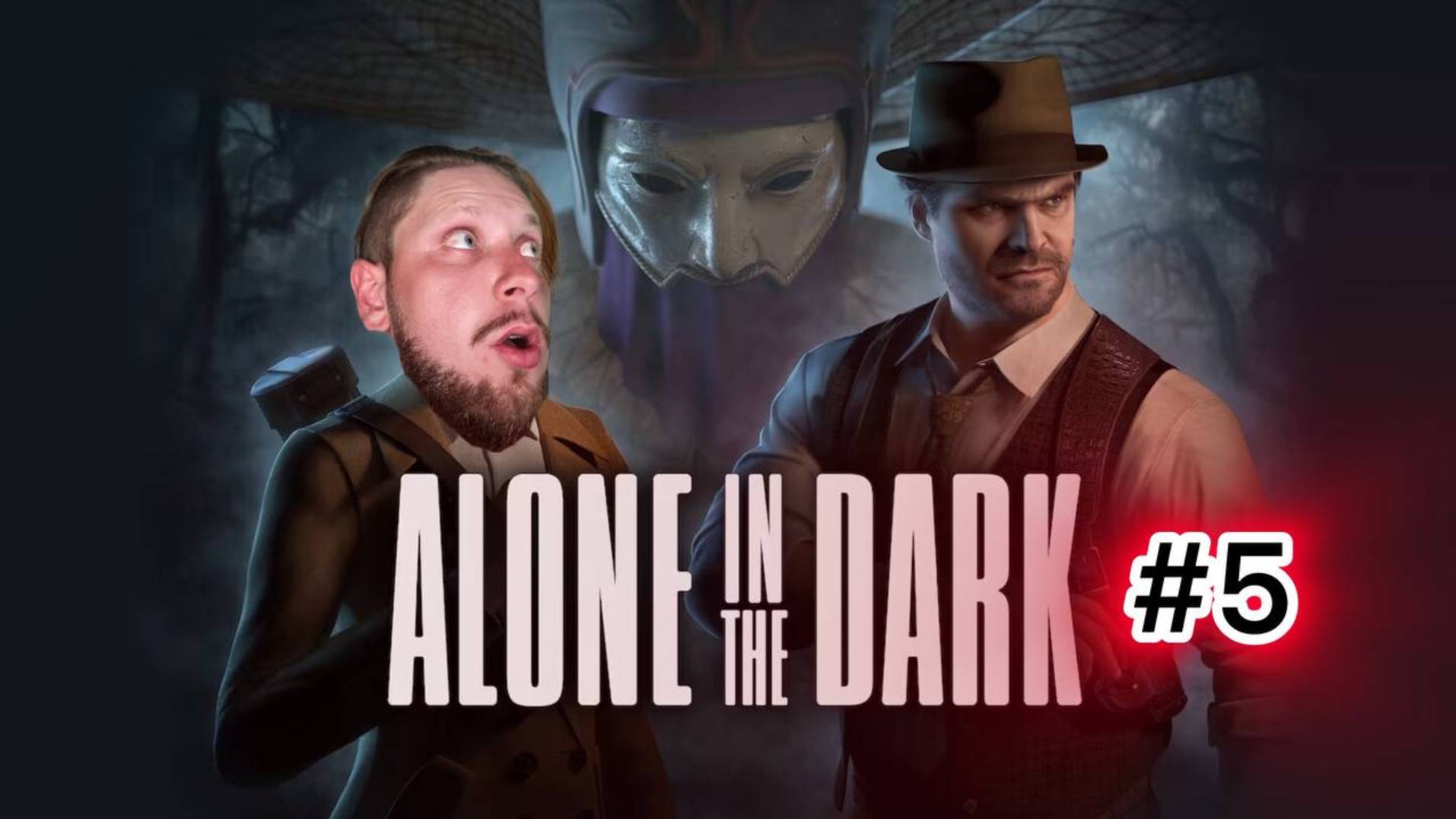 Прохождение Alone in the Dark Серия №5 ▶Первая встреча с Темным человеком