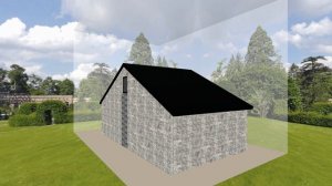 Термопанели с гибким камнем KGS-02, гибкая доска горизонтально.