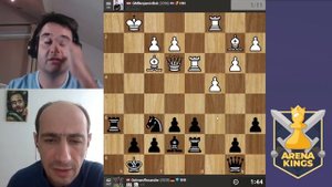 ВПЕРЕД! ПРЫГНУЛ! ШАХ! НАПАЛ! // GM Бенджамин Бок vs IM Шура Гельман #шахматы #chess