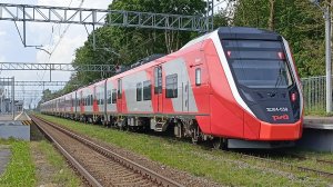 Поездка на ЭС104 038 "Финист". Санкт-Петербург - Гатчина Балтийская