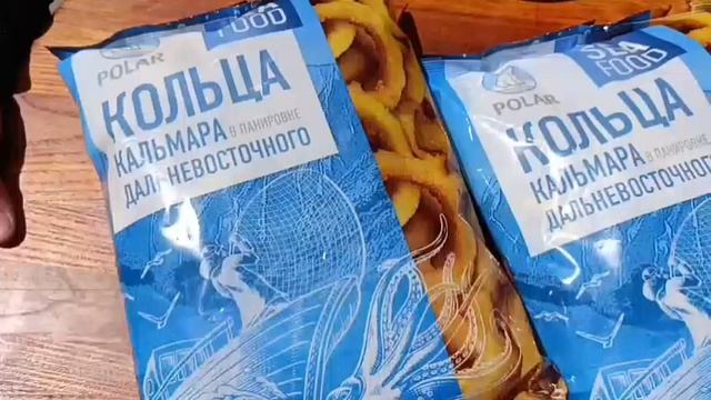 Кольца Кальмара в панировке