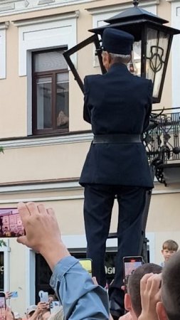 Единственный фонарщик Белорусии г.Брест