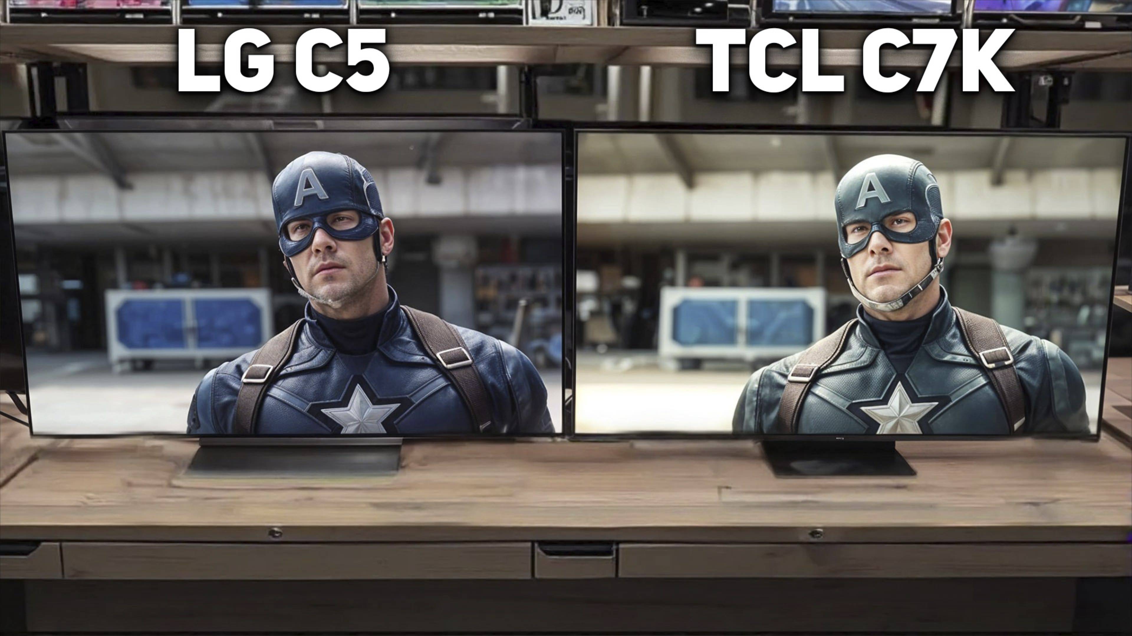 TCL C7K против LG C5 OLED — честное сравнение! Китаец за 85 тысяч против премиума за 165 тысяч!