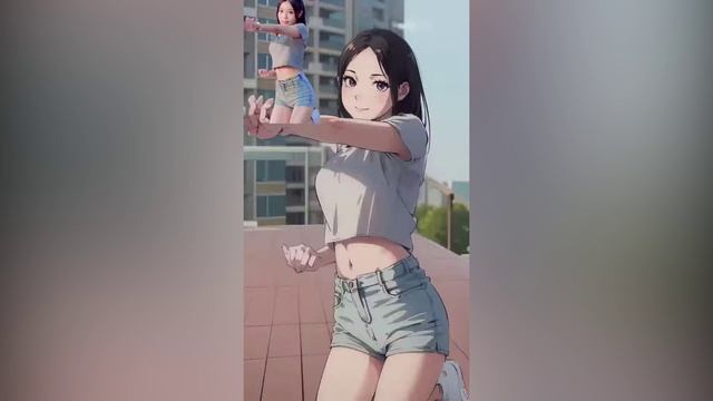 Ожившие аниме 2 / нейросеть