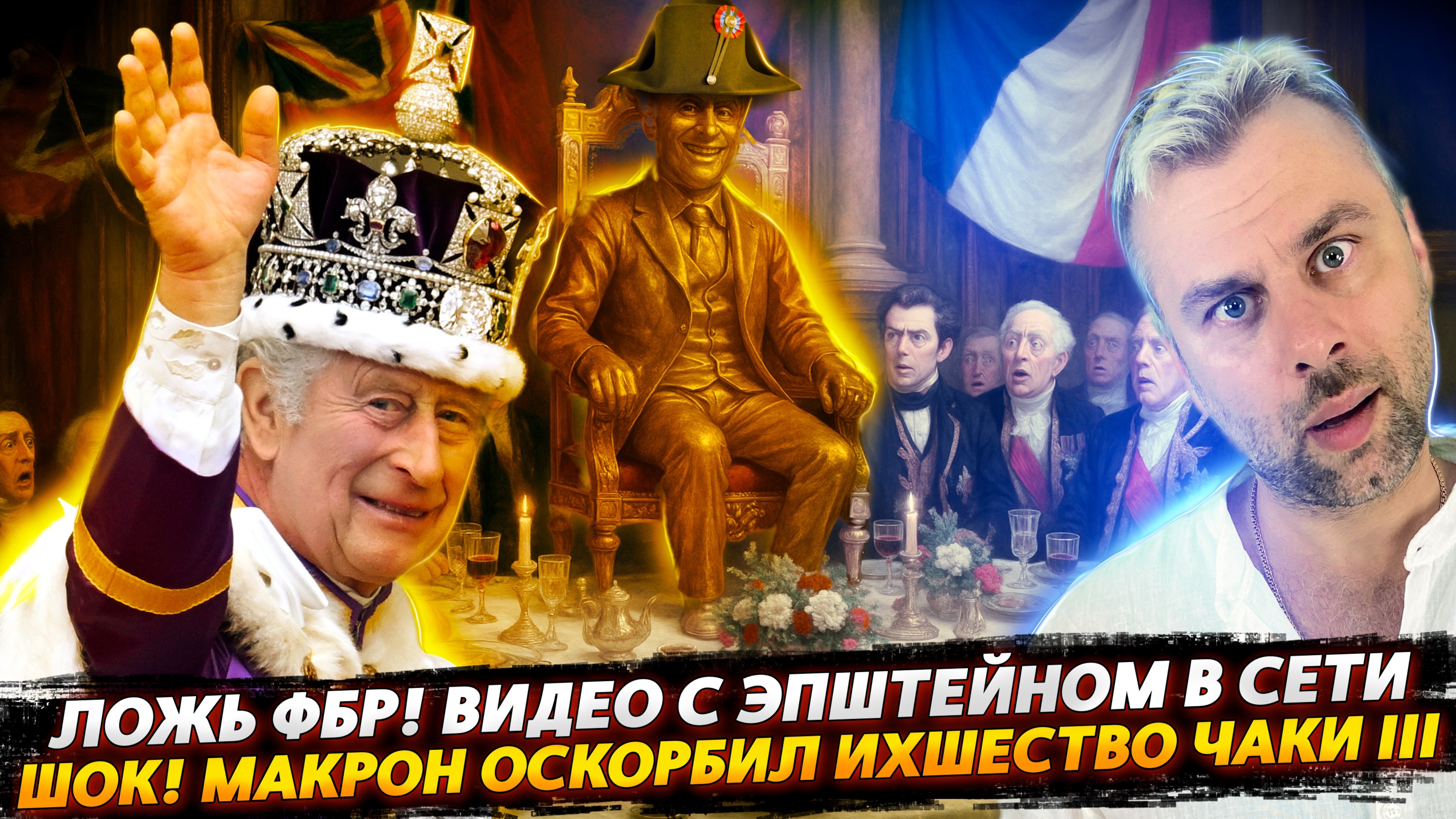 МАКРОН И ОСКОРБЛЕНИЕ КОРОНЫ | ЭПШТЕЙН РВЕТ ФБР И ТРЕНДЫ