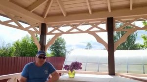 ОТЗЫВ заказчика Алексея. Беседка "Айсберг''. Мастерская Беседок.