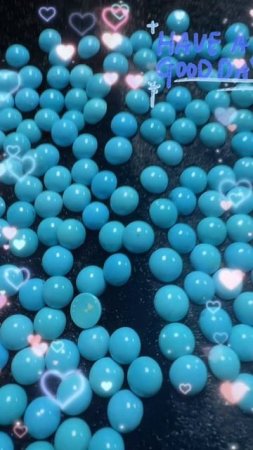 20250712-2 Sleeping Beauty Turquoise Cabochon: Galaxy Slice Locked on Fingertip