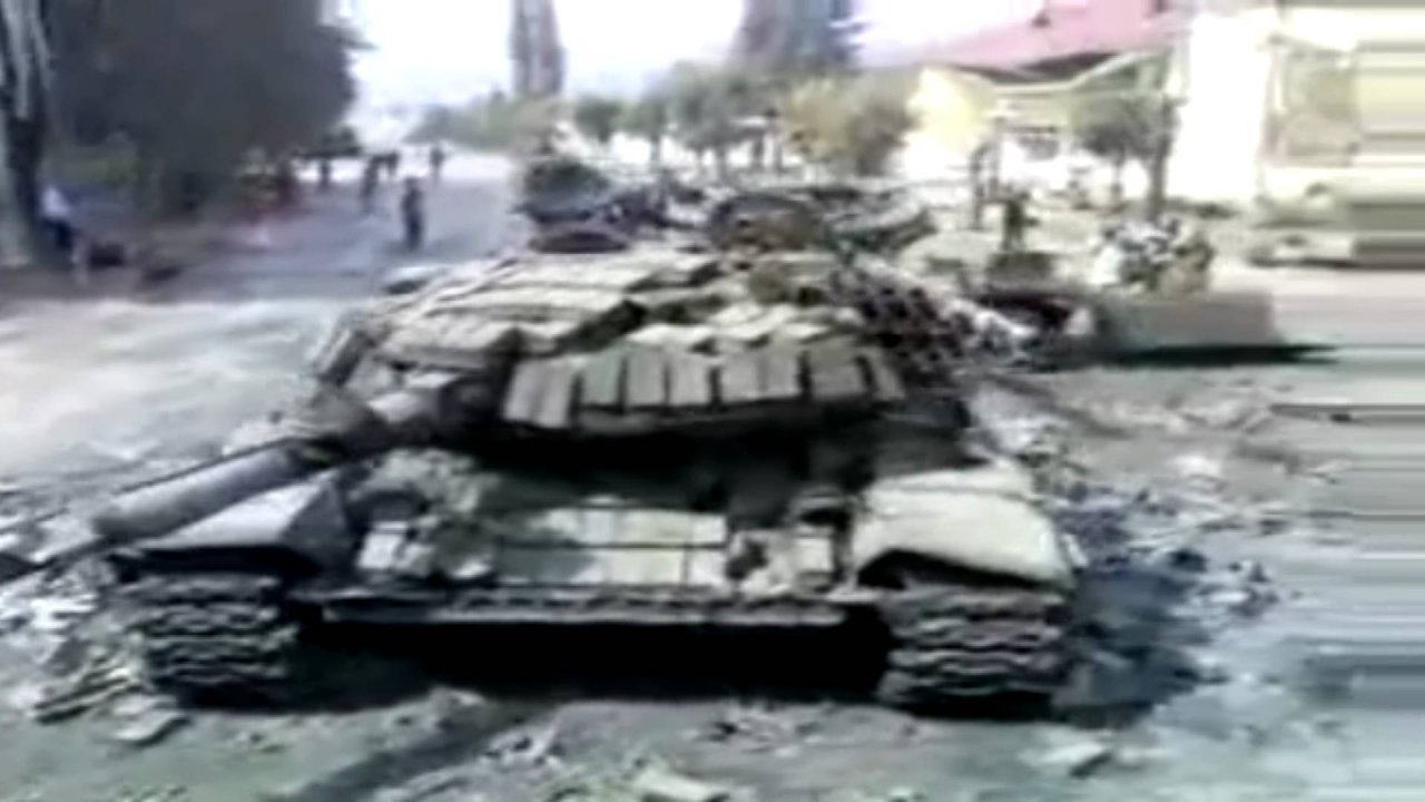 Марш через Цхинвал. Август 2008 г.