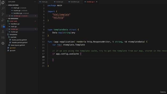 14 - Creating a render function