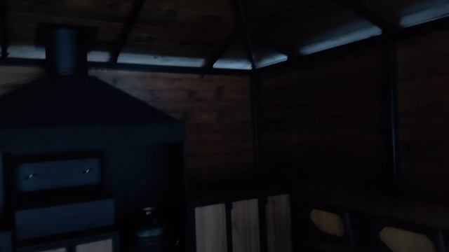 Беседка 5х4 мангальный комплекс и мебель от компании Bbq-zone69.ru