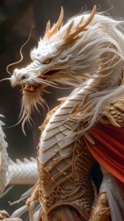 Дракон созданный Ии #dragon
