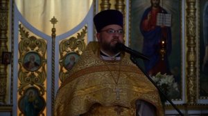 Проповедь иерея Олега Бабия