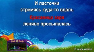 Я ехала домой (караоке)