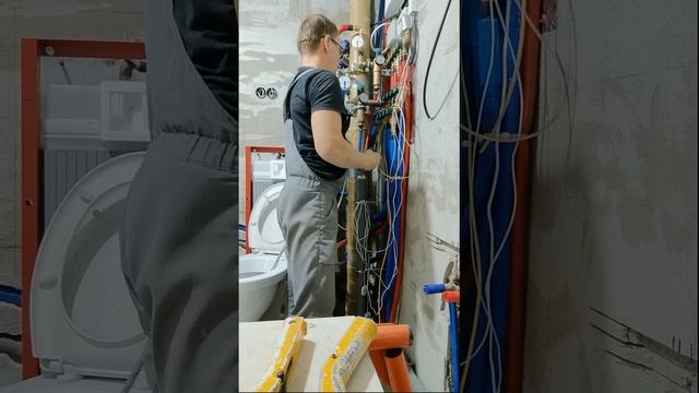 водоразборный узел #ремонтвваной