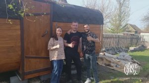Баня Квадро 4м. Установка на участке. 18км. Бани бочки в Самаре