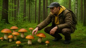 Прошли ДОЖДИ пошли ГРИБЫ! Подосиновики ЗОВУТ в Лес на Сбор Грибов