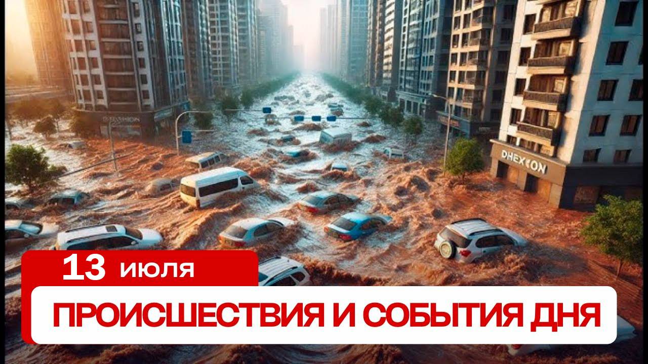 Новости сегодня 13.07.2025 Москва Россия Экстренный Вызов Катаклизмы сегодня, ЧП, события дня!