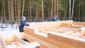 Хороший дом из теплого бруса. Новая технология строительства