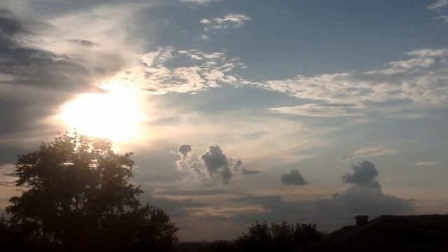 Гости на закате: СОЛНЦЕ -- ТРЕУГОЛЬНИКОМ) ☝