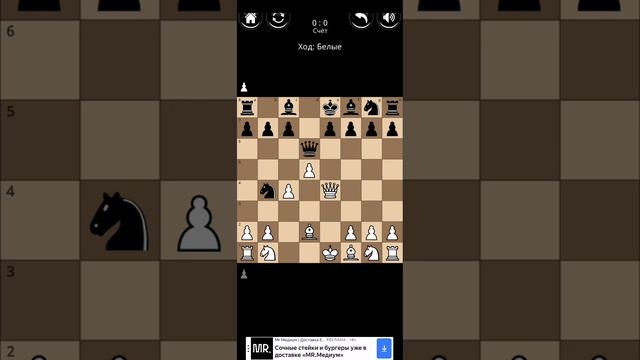 Ты любишь играть d4, а твой соперник отвечает d5 в шахматах.