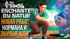 РАБОТА ЗНАХАРЯ, НО ЧТО-ТО ПОШЛО НЕ ТАК  ВОЛШЕБСТВО ПРИРОДЫ // The Sims 4  Enchanted by Nature