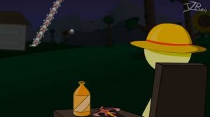 Stickmen vs The Destroyer - Terraria (Animation)