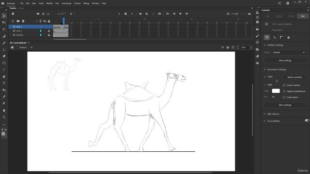 8. Camel Walk