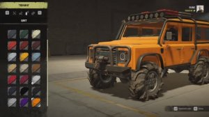 SnowRunner Mods GWC Guardian 110 Snowrunner обзор краш и тест драйв мода Land Rover Defender 110